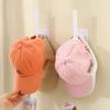 Plastic Wall Hanging Hat Holder, Adhesive L Shaped Wall Hook, Wall Mounted Hanging Storage Hook, Hat Hanging Storage Rack, Household Storage