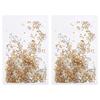 2 Bags Crystal Glass Nail Art Rhinestone Decor Delicate DIY Flat Bottom Manicure Small Decors Nail Art Accessories Exquisite