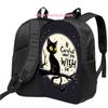 Patterned Design – Not Textured 2D Flat Printing: Pigeon on Toilet with Explosion Behind, Casual Knapsack, Journey Laptop Backpack,