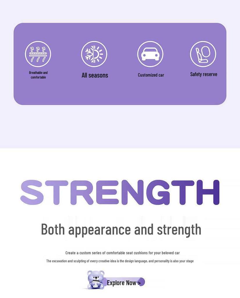 Compatible with all-season MG4 seat covers for 26 models, offering full coverage car seat cushions dedicated to MG4.