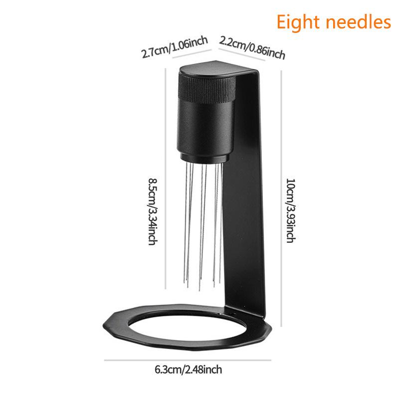 Stainless Steel Coffee Powder Tamper Espresso Powder Stirrer Coffee Powder Distributor Needle Barista Accessories Tools