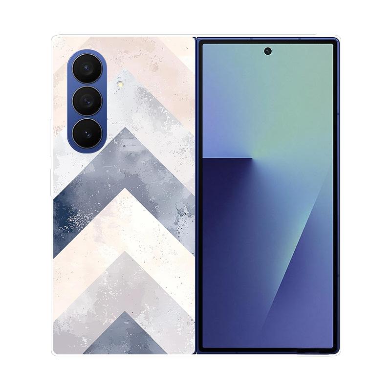 For Samsung Galaxy Z Fold 7 Case Marble Hard PC Back Cover For Samsung Galaxy Z Fold7 ZFOLD7 Full Protective Phone Shell