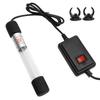 Akvarium nedsenkbar UV-lampe Fisk Vannrensing Alger Rent lys EU-plugg 220V