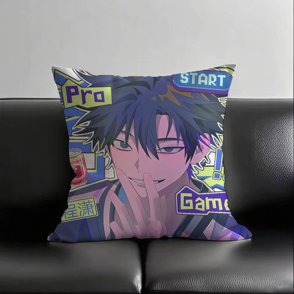 1pc Lu Guang Cheng Xiaoshi Pillow Case Fashion Square Pillowcase Bedroom Sofa Room Ins Decoration Leisure