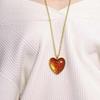 2025 Autumn & Winter High-End Versatile Heart Necklace for Long Sweaters