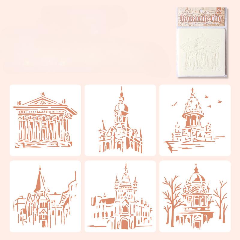 

Шаблон рукописного плаката, вырезанная живопись, аэрозольная покраска, вырезанный шаблон, масляная пастель, шаблон для рисования, украшение для дома