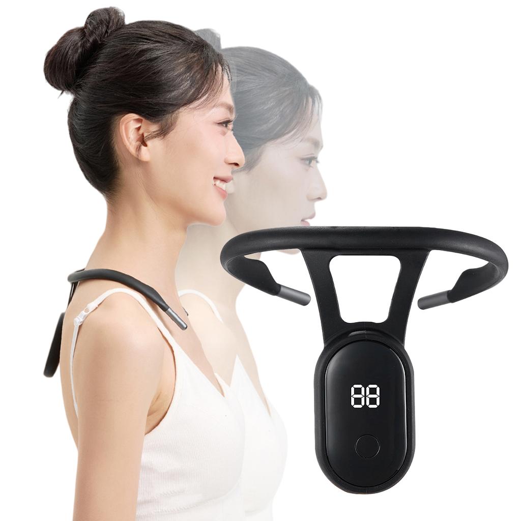 Posture Brace Trainer Realtime Scientific Back Posture Correct Neck Hump Corrector Smart Sensor Vibration Reminder for Adult Kid