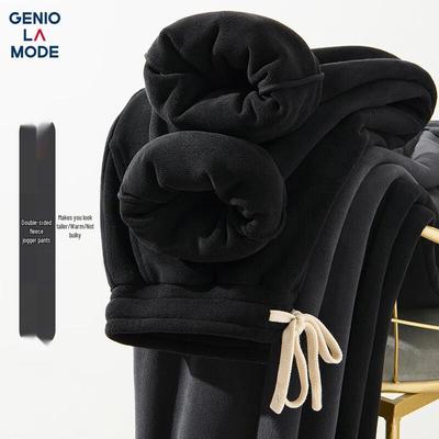 GENIOLAMODE Men's Thermal Fleece Jogger Pants