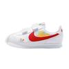 Cortez Basic SL Synthetic Leather Low Top Kids' Running Shoes White Red Children Aged 3 7 Years Old IQ7669-161