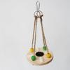 Bird Chewing Swing Toy Exercise Pet Supplies Claws Wooden Standing Toys, Parrot Toys for