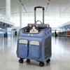 Large Capacity Pet Trolley Case Cat Backpacks Pet Carrier for Cats Handbag Foldable Pet Bag Bags Breathable Cat Carriers Bags