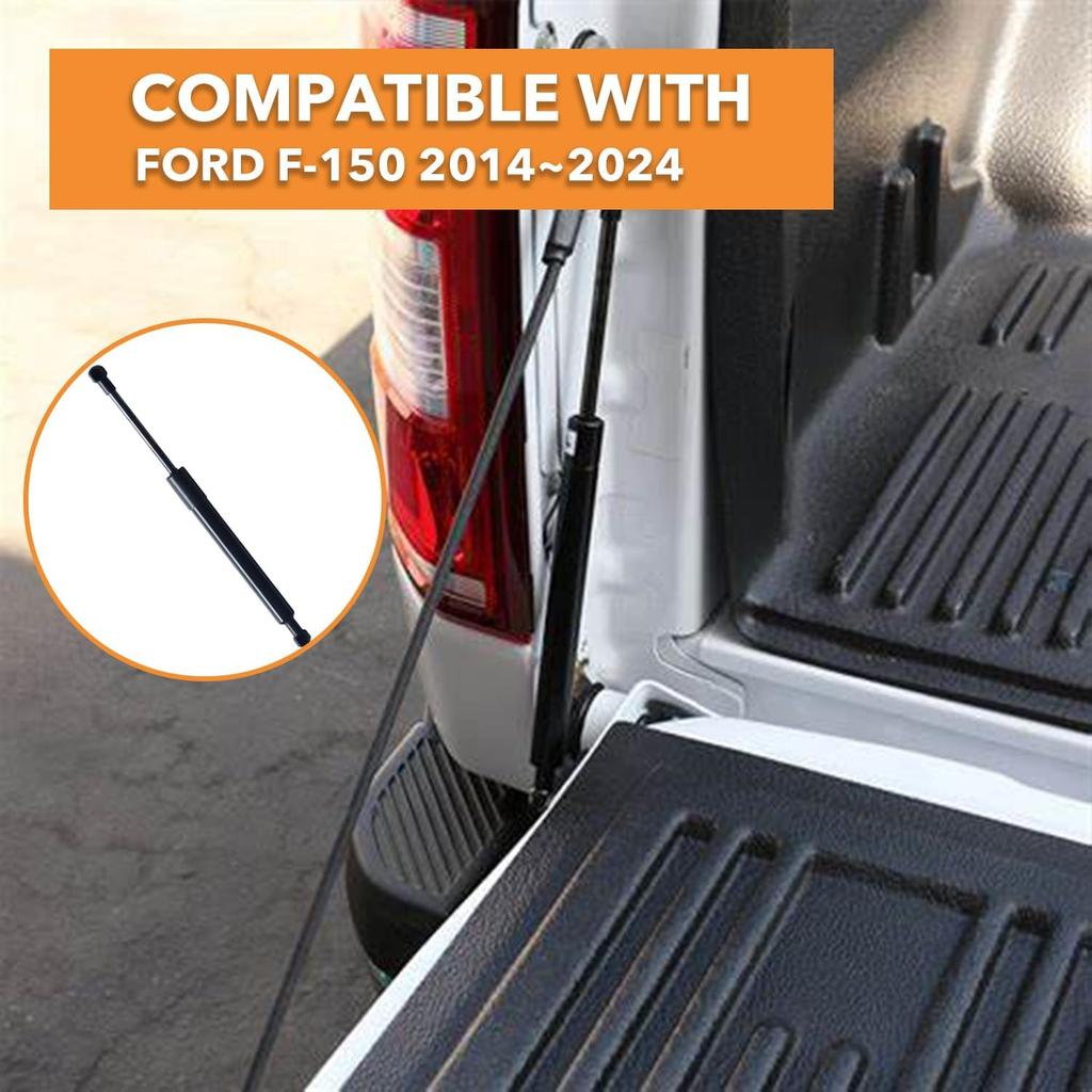 Tailgate Assist Kit Compatible with Ford F-150 (2015-2024), Truck Tailgate Shock Struts Compatible with F150 2015 2016 2017 2018 2024
