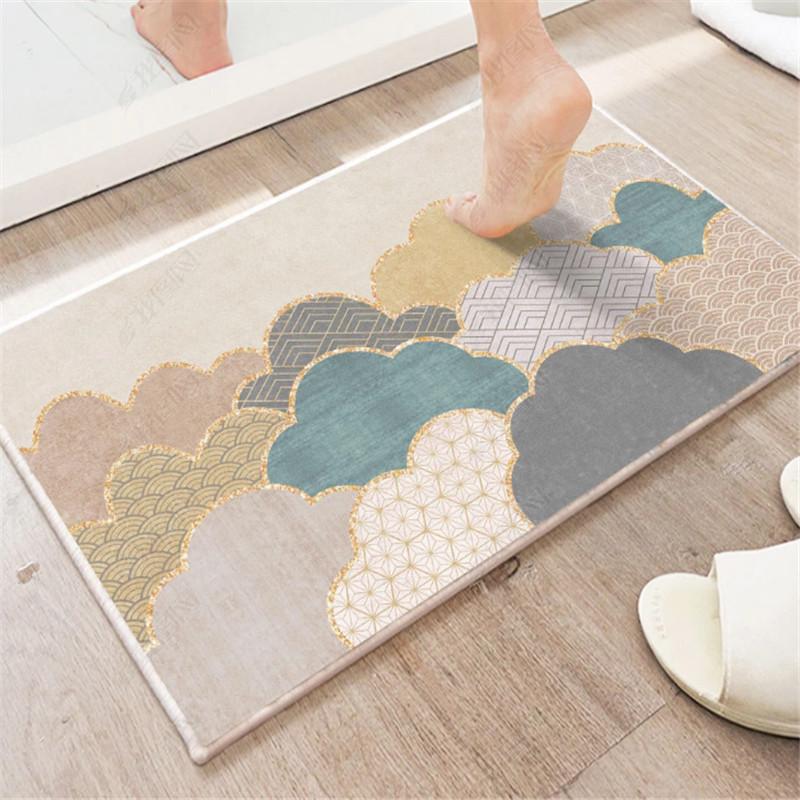 WTEMPO Entrance Mats Door Mats Household Outdoor Mats Entrance Carpets Anti Slip Mats