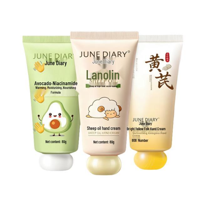 June Diary Astragalus Hand Cream: Moisturizes, Hydrates, Nourishes, and Smooths Hands