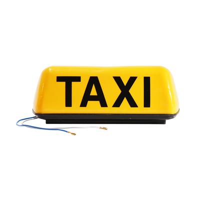 12V DC Světlo taxi Přísavný magnet Střešní Vodotěsný Horní nápis Magnetický imetr Světlo kabiny Světelný signál Střešní světelný nápis TAXI