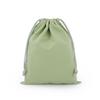 Eco-friendly White Cotton Drawstring Pouch - Custom Canvas Storage Bag