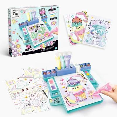 Fluffy Paint Painting Studio - Art Lab - ART 017 Canal Toys