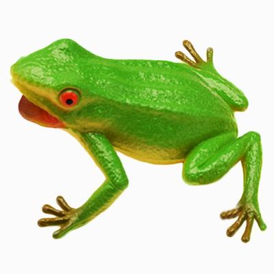 צעצוע מתיחה סימולציה דגם צפרדע צעצוע חיה קרפדה טריקי מפחיד לחיצה צעצועים עם קול