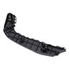 Front Bumper Retainer ABS Stylish Black Design Front Bumper Mount Support Bracket Replacement Left: 5211535153 TO1043126