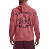 Sweatshirts Men's Red Hooded Non Detachable Moderate 1373562-600