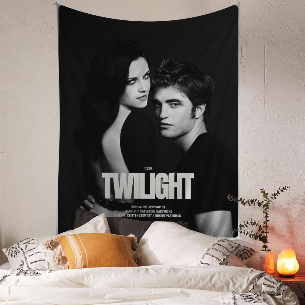 Movie Twilight Tapestry Art Printing Japanese Wall Tapestry Anime Wall Hanging Home Decor
