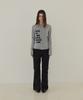 5OML Side Button Two-Way Long Sleeve (Melange Gray)