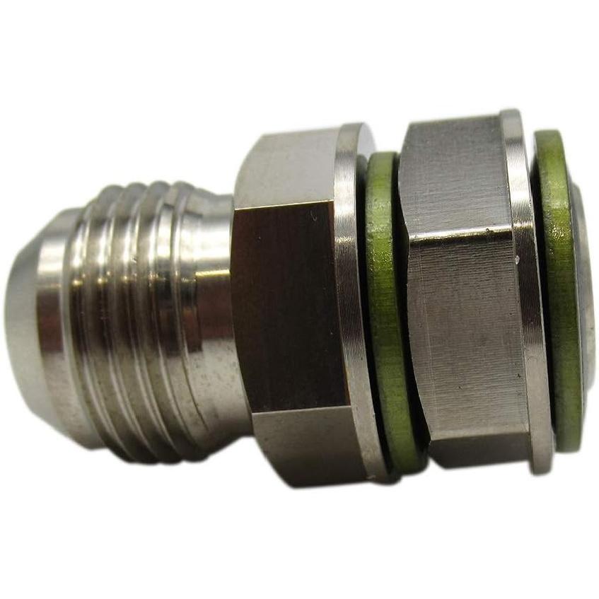 YL INC. New 10AN Turbo Oil Pan/Oil Return Drain Plug Adapter Bung Fitting no Weld
