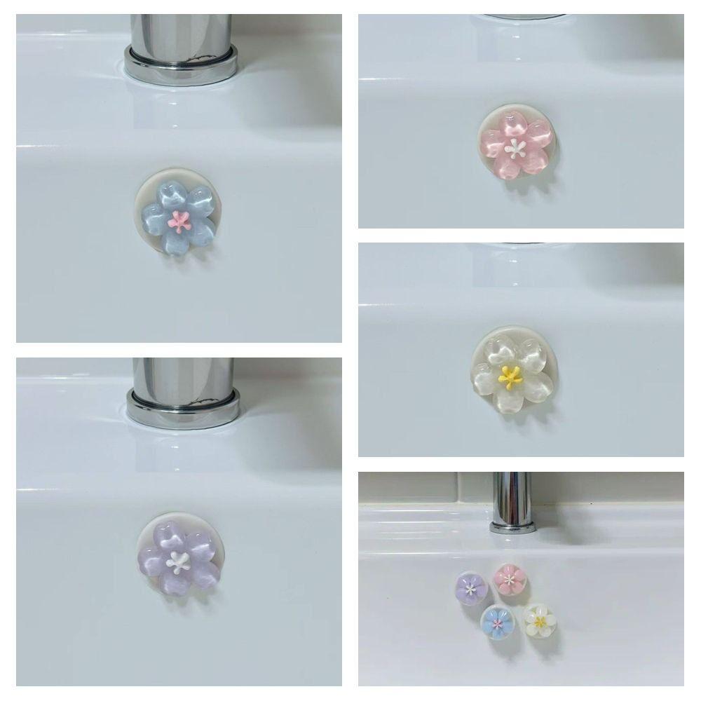 Anti-clogging Sewer Pipe Seal Ring Insect Proof Anti-odor Leak-Proof Plug Flower Shaped Sealing Cover Floor Drain Plug