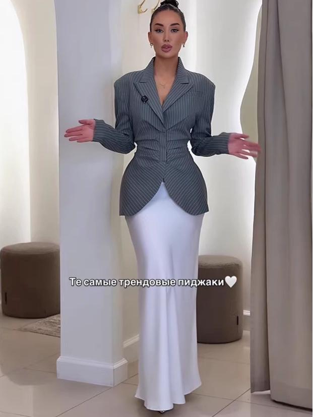 Nuovo Completo Giacca e Gonna Slim-Fit da Donna 2026 - Elegante Stile Europeo e Americano