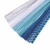 Fil chenille - RAYHER - Mix, 0,9x30cm - 6 couleurs - sct.-LS - bleu pur
