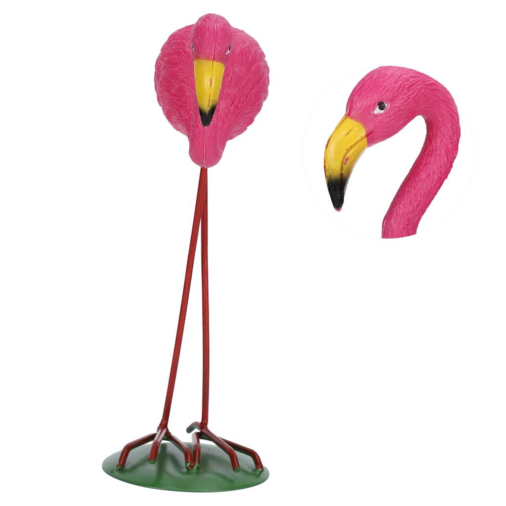 Hochsimulations-Plastikvogel-Tierfigur Rasendekoration Vogelabwehr GartenbeschützerS