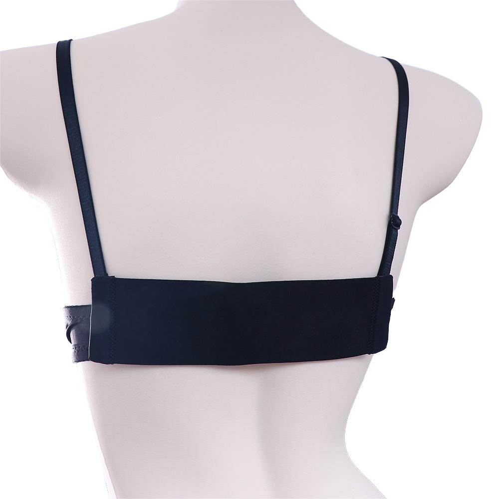 Non Slip Invisible Women Solid Color Elastic Band Transparent Bra Extender Extension Buckle Bra Accessories Bra Buckle