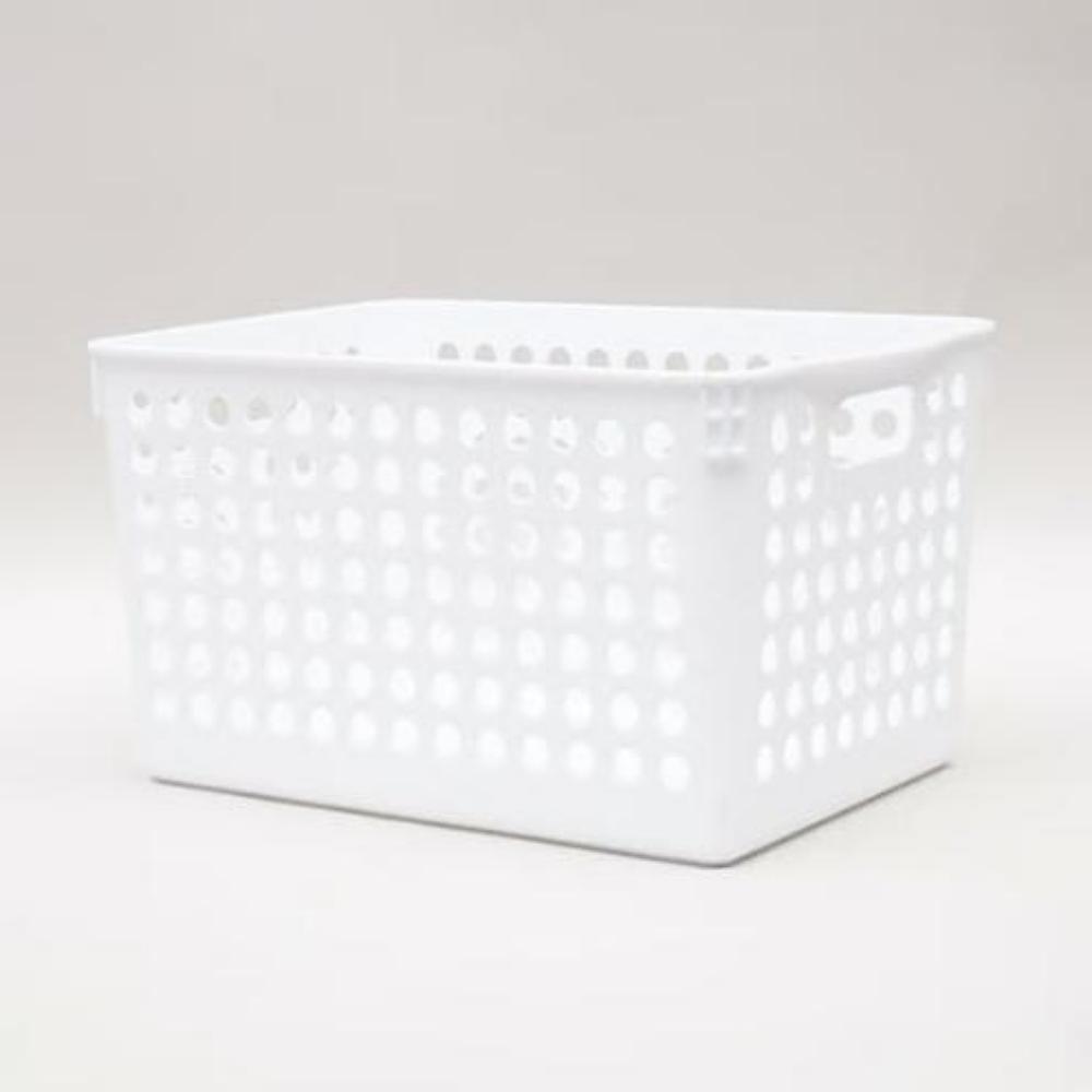 

Проживання(Комора) Сітчастий кошик №5 Білий (17.5 * 26 * 14 см)