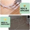 Self Adhesive Cable Organizer Clips ABS Wire Manager Cord Holder Desktop Workstation USB Charging Data Line Bobbin Winder