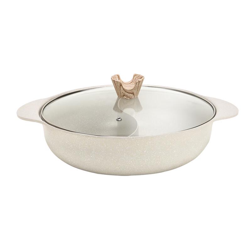 Раздельная горячая кастрюля Deslang Meteorite с антипригарным покрытием