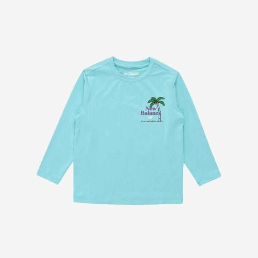 

New Balance Kids Rash Guard Nqj Nk9re2102u 84 EssenTial Long Sleeve T shirT 140