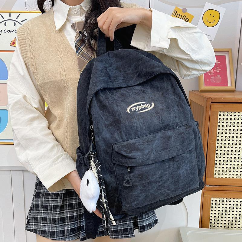 Schoolbag Dopamine Tie-dye School Bag Women's Versatile Lightweight Student Backpack Summer Fashion ins Computer Storage Backpack