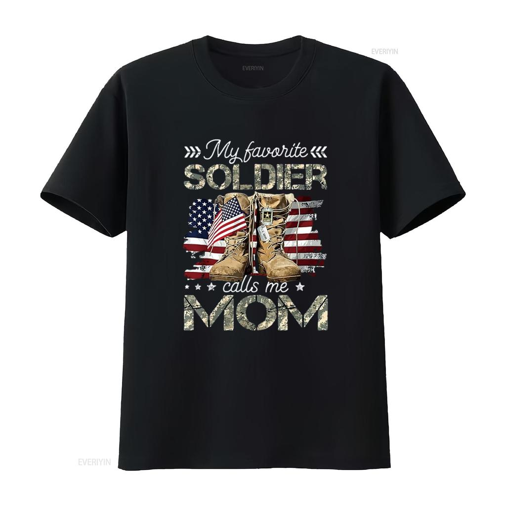 Soldier Mom Army Graduation Womens T Shirt Black 3X Large vintage Washed Versatile graphic designer clothes fashion Comfortable