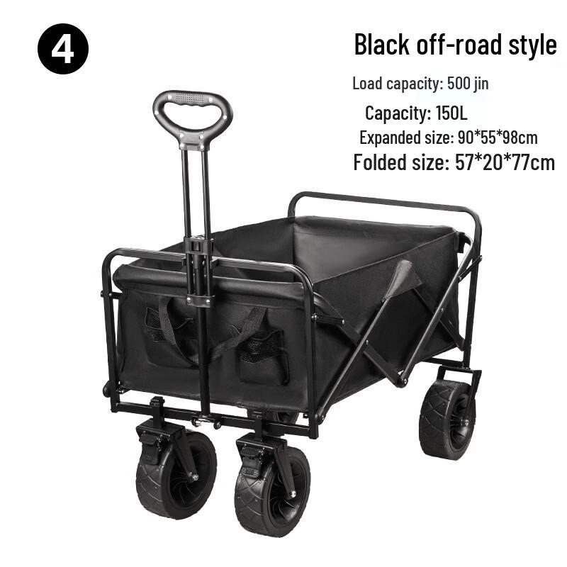 Heavy-Duty Folding Camping Wagon