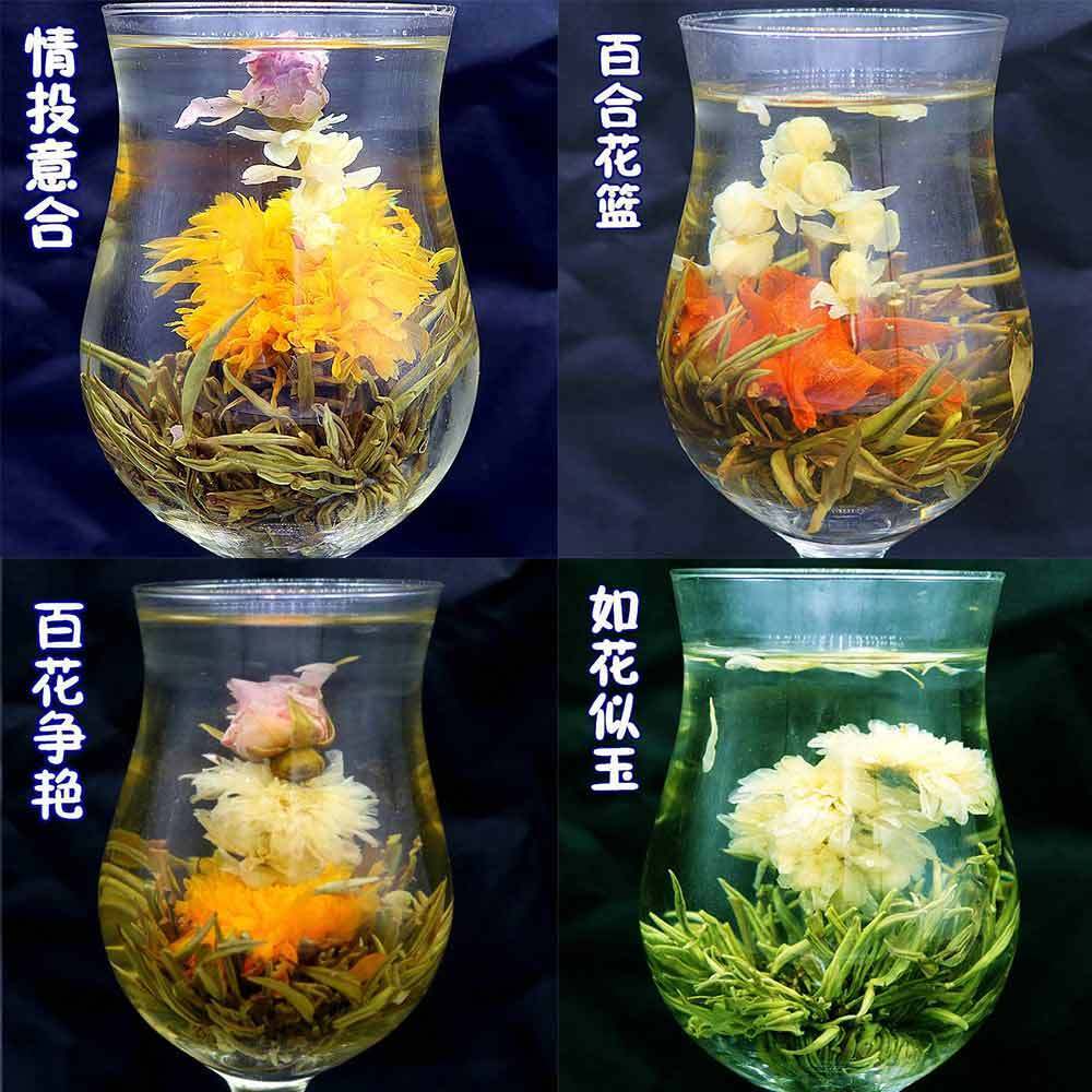 16 Kinds of Flower Handmade Blooming Flower Tea Herbal Crafts Flowers Tea 130g