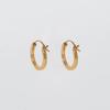 Light Simple Earring - Gold (silver925)