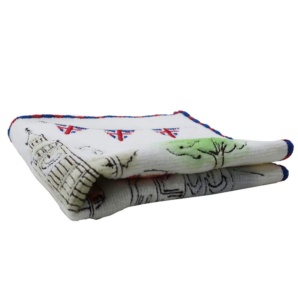 Marushin Mini Towel Peter Rabbit 25 x 25 cm Cityscape Full Embroidery 5605007600
