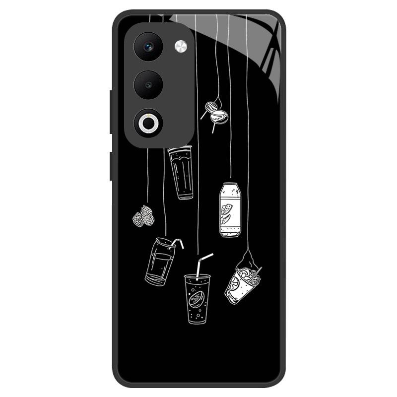 For OPPO A5 A5M Case Luxury Tempered Glass Phone Case For Oppo A5i Pro Shockproof Hard PC Back Cover Camera Protection Fundas
