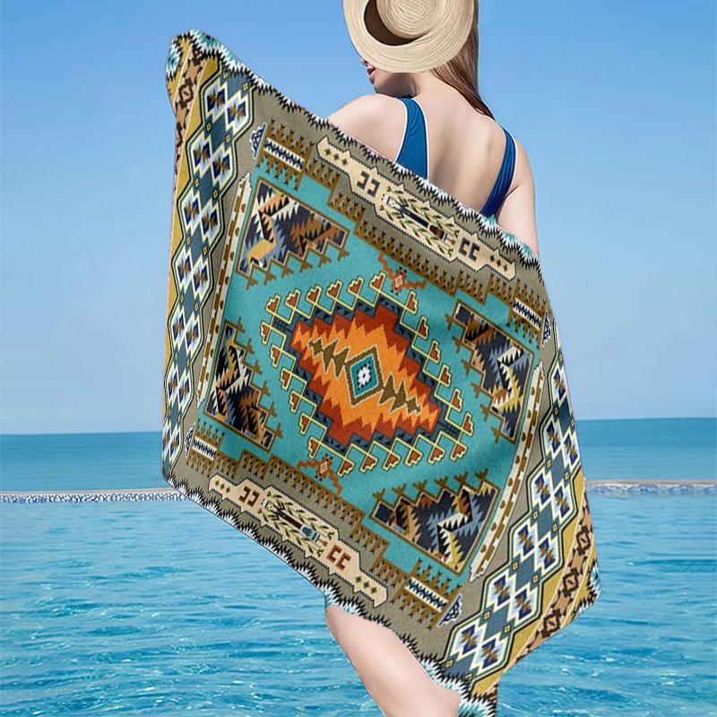 Native American Dreamcatcher Beach Towel, Super Soft Microfiber, Gift for Her/Him, Birthday, for Pool, Beach, Travel, Home Decor Fan gifts