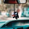 Anime Rearview Mirror Decoration - Cute Car Interior Pendant Ornament for Christmas or Birthday Gifts