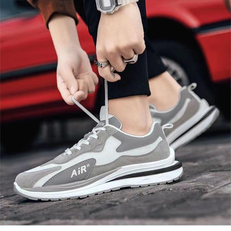 Autumn New Trendy Versatile Korean Style Casual Non-slip Wear-resistant Running Shoes and Travel Shoes