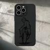 Extremely simple rider motorcycle phone case suitable for iPhone 17 16 15 14 13 12 11 Pro/Max/Plus anti drop and shockproof
