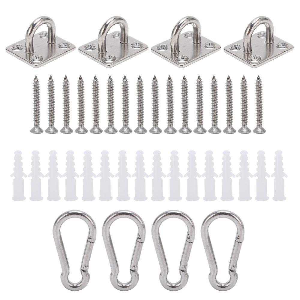 4Pcs Heavy Duty Ceiling Hook M5 Wall Hook Durable Hook Hanging Kit  Marine Use