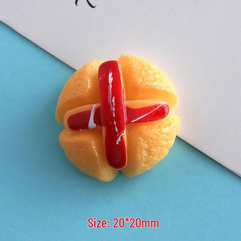 Simulation Food Toy Charms & DIY Resin Accessories: Cake, Bread, Phone Case, Hair Clips, Refrigerator Magnets, Stickers.
