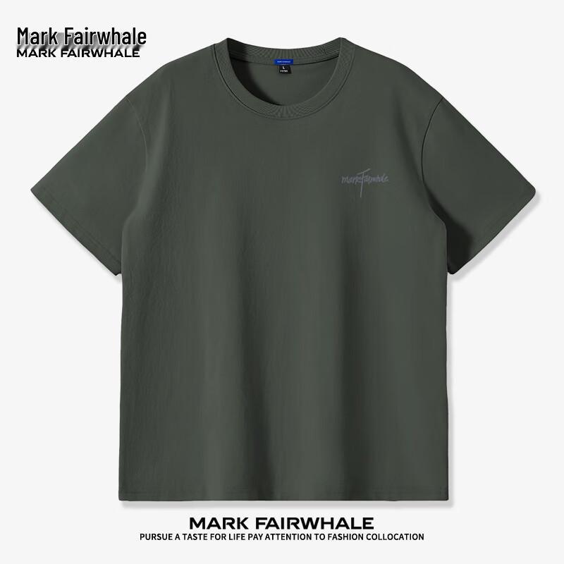 Mark Fairwhale Men s Pure Cotton Breathable Short Sleeve T-shirt L